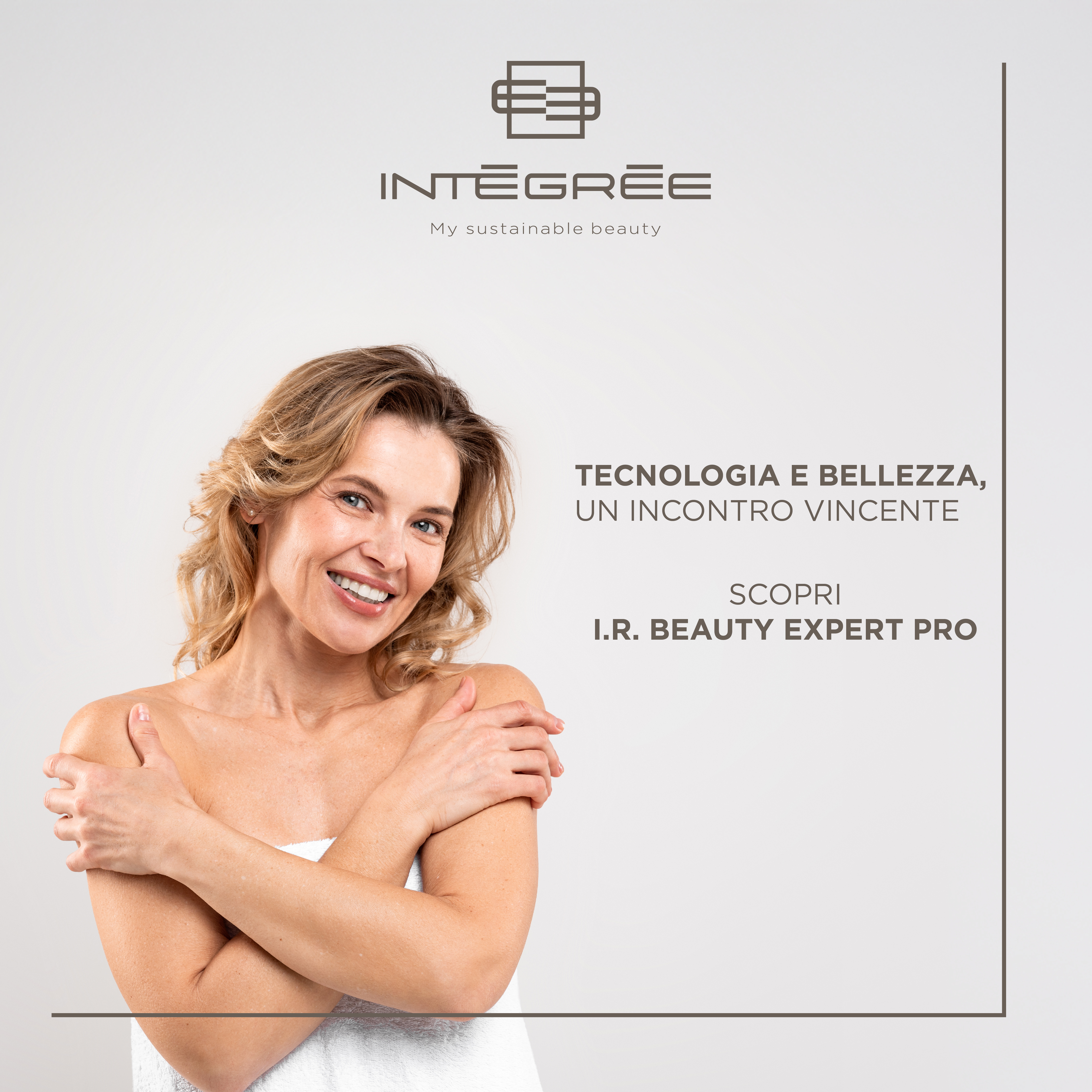Materiale INTEGREE dedicato a I.R. Beauty Expert Pro